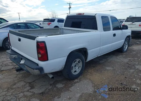 2004 Chevrolet Silverado 1500 Ls из США, поврежденный, VIN 1GCEC19X84Z349766